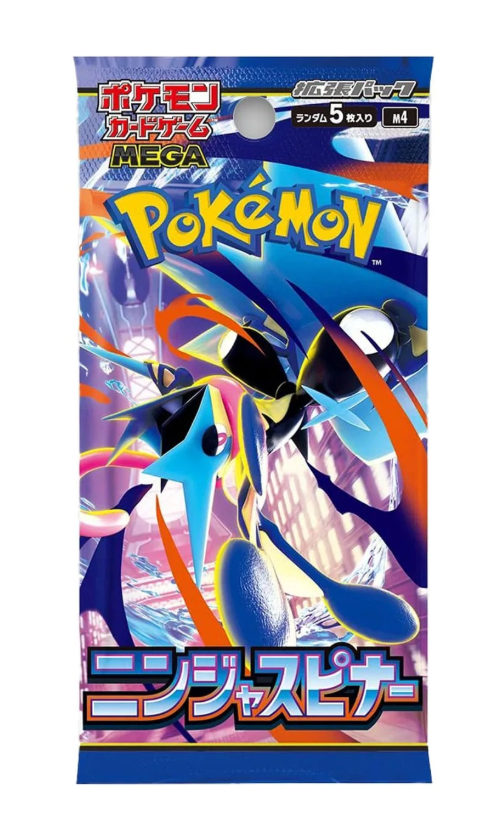 M4-Ninja Spinner Japanese Pokemon Booster