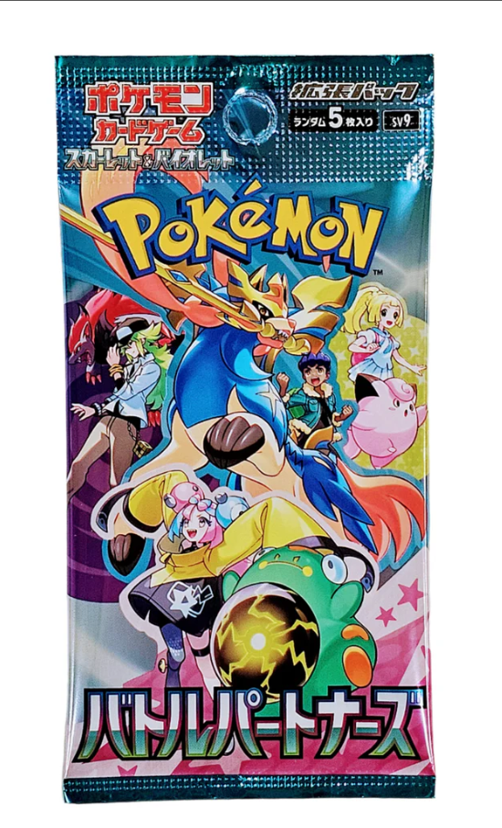 SV9-Battle Partners Japanese Pokemon Booster